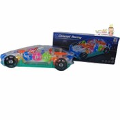 تصویر ماشین اسباب بازی موزیکال چرخ دنده ای مناسب خردسال 