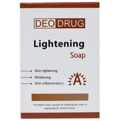 تصویر صابون روشن‌کننده و ضد‌لک 90 گرم دئودراگ Deo Drug Brightening and Anti Dark Spot Soap 90g