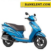 تصویر لنت ترمز موتور سیکلت تی وی اس مدل TVS110 