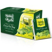 تصویر چای سبز تی بگ ممتاز / با لیمو 25 عددی نادری 