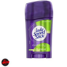 تصویر استیک زنانه Powder fresh حجم 40گرم لیدی اسپید Lady Speed Deodorant Stick Powder Fresh 40g