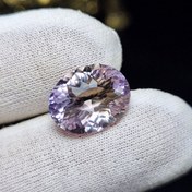 تصویر نگین سنگ آمیترین معدنی وزن ۹/۰۵ قیراط تراش تایلندی کد 31090 