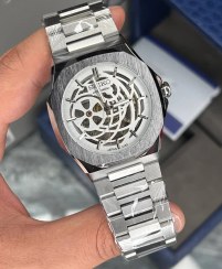 تصویر ساعت سیکو مردانه اتوماتیک سیکو اکسکلوسیو مدل 3192 رنگ نقره‌ای صفحه سفید 