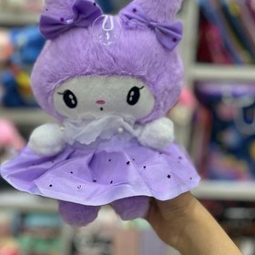 تصویر عروسک ملودی دامن بنفش 