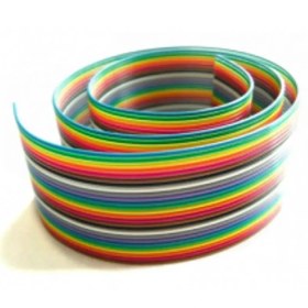 تصویر فلت 34 رشته رنگی 