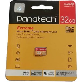 تصویر کارت حافظه microSDHC پاناتک مدل Extreme ظرفیت 32 گیگابایت 