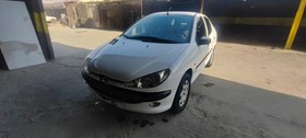 تصویر پژو 206 صندوقدار مدل 1400 ا V8 V8