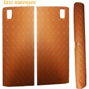 تصویر ست کفپوش داخل کابین نیسان وانت ۳ تیکه 