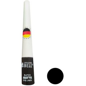 تصویر خط چشم مویی فوق مات بل مدل SUPER MATTE ا Bell Super Matte Eyeliner 2.5ML Bell Super Matte Eyeliner 2.5ML