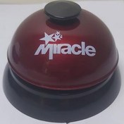 تصویر زنگ رومیزی باریستا مدل miracle بنفش 