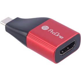 تصویر تبدیل HDMI به USB-C پرووان مدل PCO16 Adapter Proone PCO16 HDTV OTG to Type-c