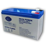 تصویر باتری خشک 12 ولت 7 آمپر IBIZA Power 