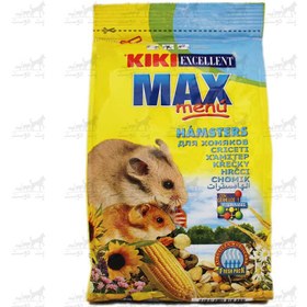 تصویر غذای مخلوط همستر کیکی Kiki Max Menu Hamster وزن 450 گرم 