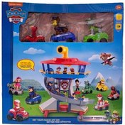 تصویر اسباب بازی برج مراقبت سگ های نگهبان مدل H77 با ۳ شخصیت 