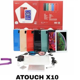 تصویر تبلت اتاچ X10 | حافظه 32 رم 3 گیگابایت ا Atouch X10 32/3 GB - رجیستری با کد فعالسازی همتا / قرمز تبلت اتاچ X10 | حافظه 32 رم 3 گیگابایت ا Atouch X10 32/3 GB