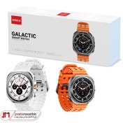 تصویر ساعت هوشمند هیسکا مدل GALACTIC با بند سیلیکونی و مقاومت در برابر آب IP68 