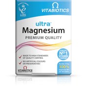 تصویر اولترا منیزیم ویتابیوتیکس 60 قرص Ultra Magnesium Vitabiotics 60tabs