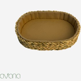 تصویر ست سبد حصیری بیضی 