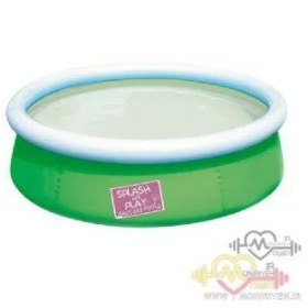 تصویر استخر بادی – سفید سبز 