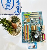 تصویر مادربورد گیگابایت مدل GA-EP31-DS3L حافظه DDR2 