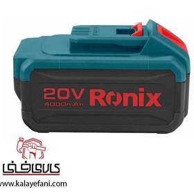 تصویر باتری لیتیوم یون 20 ولت 4 آمپرساعت مدل 8991 رونیکس Ronix 8991