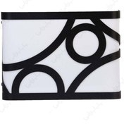 تصویر چراغ دیواری مدرن مستطیلی شکل هاتو مدل دایره 1724C 