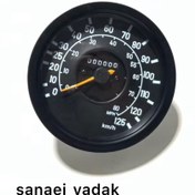 تصویر آمپر کیلومتر بنز مایلر Speedo meter black gauge