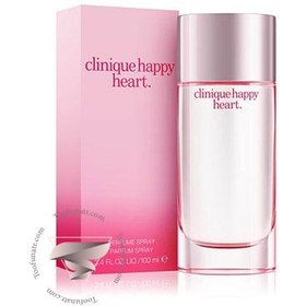 تصویر کلینیک هپی هارت پرفیوم زنانه کلینیک حجم 100 میل عطر اورجینال Clinique Happy Heart Perfume Women Clinique 100 ML