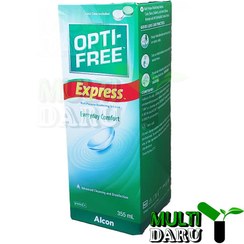 تصویر محلول لنز اپتی فری ۳۵۵ میلی لیتر تاریخ دار 