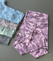 تصویر لگ ورزشی زنانه نایک طرح ارتشی کد ۲۰۹۱ 