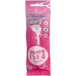 تصویر خودتراش دورکو زنانه 4 تیغ مدل Dorco EVE4 
