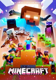 تصویر متال پوستر بازی Minecraft کد N601 