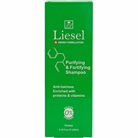 تصویر شامپو تقویت کننده لایسل موهای چرب Liesel Fortifying Shampoo For Oily Hair