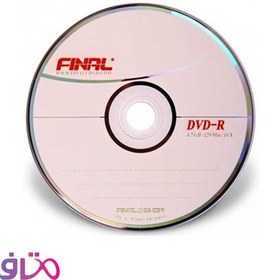 تصویر دی وی دی خام فینال مدل 4.7 گیگابایت بسته 50 عددی ا Final 4.7GB DVD-R Pack of 50 Final 4.7GB DVD-R Pack of 50