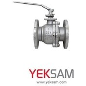 تصویر شیر توپی فولادی فلنج دار سایز ۲ اینچ کلاس ۱۵۰ برند کیتز بال ولو کربن استیل فلنج دار سایز ۲ اینچ کلاس ۱۵۰ کیتز BALL VALVE A216 WCB KITZ