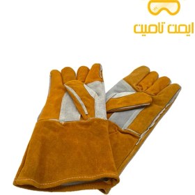 تصویر دستکش تمام چرم 