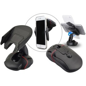 تصویر هولدر ماشین طرح موس CAR PHONE MOUSE