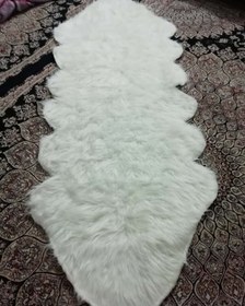 تصویر پارچه خز مادام کوکو عرض ۱۸۰ رنگ سفید 