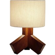 تصویر آباژور رومیزی چوبی مسینا N1.s Table lamp N1.s