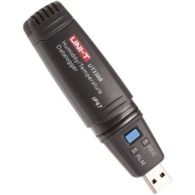 تصویر ترموگراف دما و رطوبت یونیتی مدل UNI-T UT330B USB Datalogger UT330B UNI-T