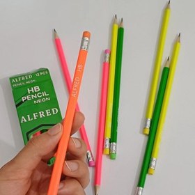 تصویر Alfred Teki black pencil at wholesale price in cheerful colors 