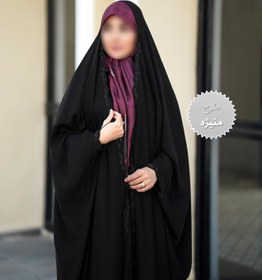 تصویر چادر عربی کرپ درجه یک 