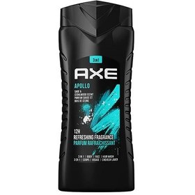 تصویر ژل دوش سه کاره آکس AXE مدل APOLLO حجم 400 میل 