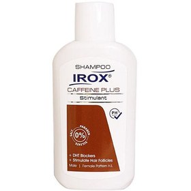 تصویر شامپو محرک رشد مو کافئین پلاس ایروکس 200 گرمی ا IROX stimulant Caffeine Plus SHAMPOO 200gr IROX stimulant Caffeine Plus SHAMPOO 200gr