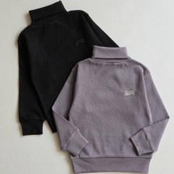 تصویر بلوز یقه اسکی اسپرت (2487)4رنگ 