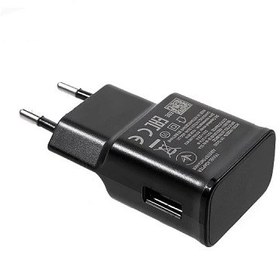 تصویر آداپتور شارژر 15 وات دو پین سامسونگ - سفید Samsung 15W dual-pin charger adapter