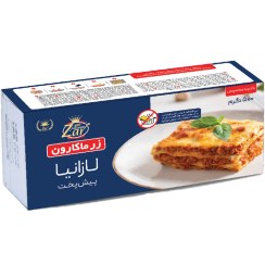 تصویر لازانیا پیش پخت 500 گرمی زر ماکارون 