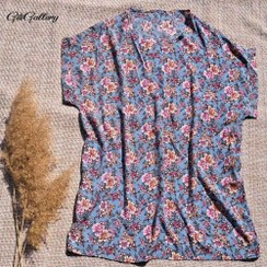 تصویر تیشرت طرح گل 