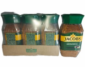 تصویر قهوه فوری جاکوبس مونارک 190 گرم - باکس 6 عددی Jacobs Monarch Instant Coffee - 190g