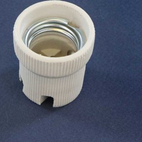 تصویر سرپیچ سرامیکی E27 مدل تونلی 